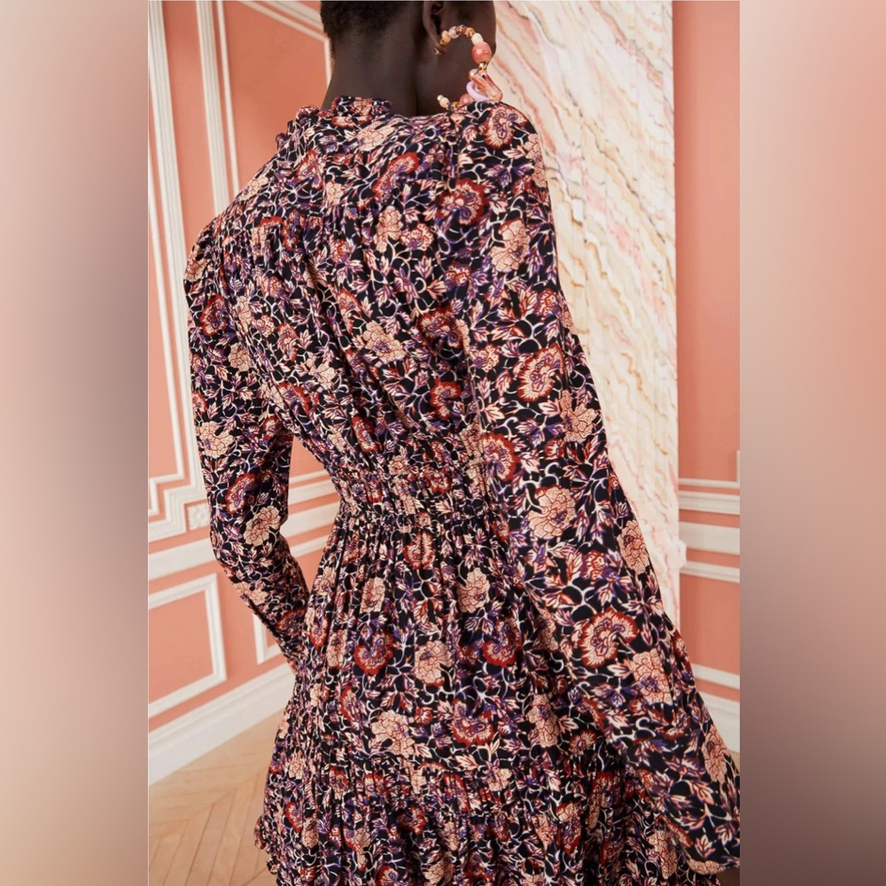 Ulla Johnson - Liv Dress in Midnight Floral - Picture 2 of 8